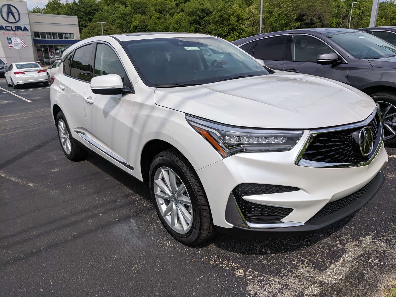 New 2020 Acura RDX SHAWD in Platinum White Pearl Greensburg, PA 