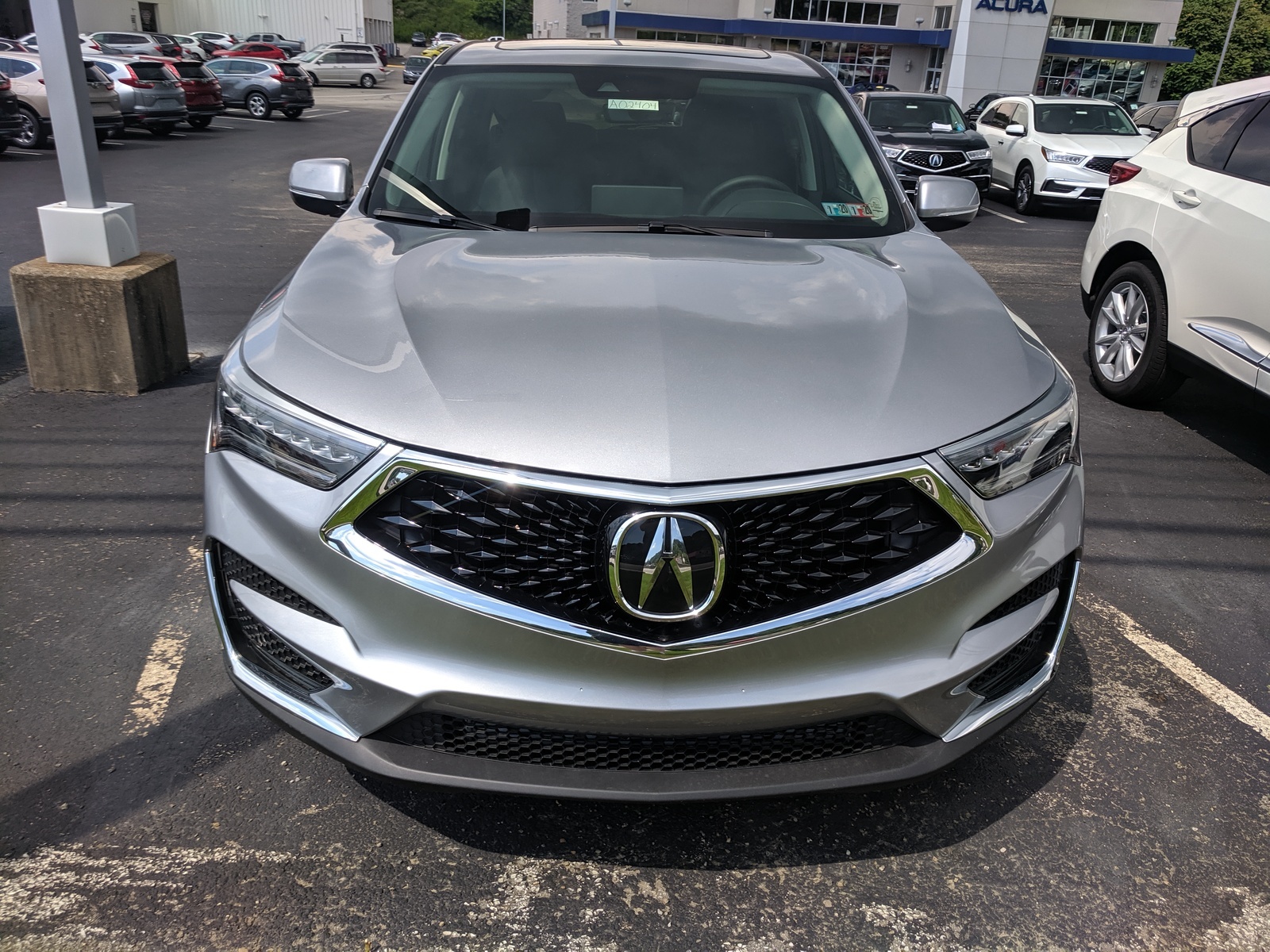 New 2020 Acura Rdx Sh-awd With Technology Package In Lunar Silver 