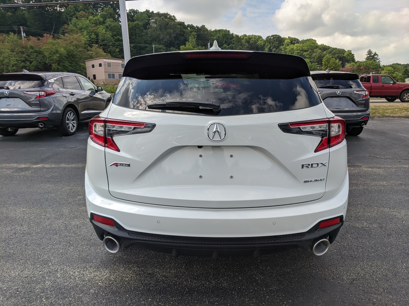 New 2021 Acura RDX SH-AWD with A-Spec Package in Platinum White Pearl ...