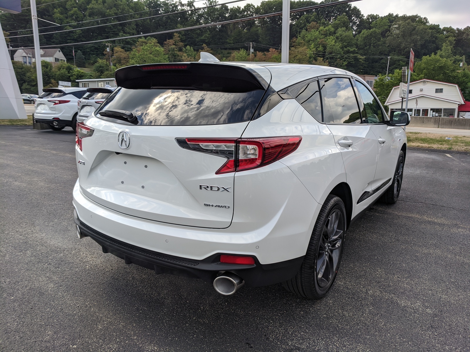 New 2021 Acura RDX SH-AWD with A-Spec Package in Platinum ...