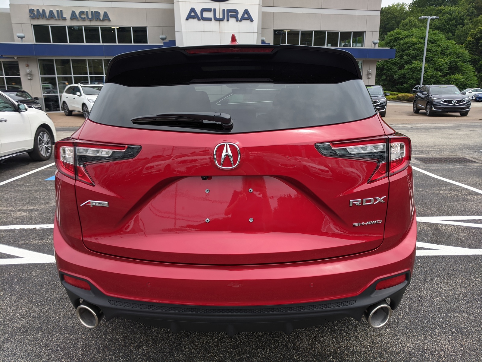 new 2021 acura rdx shawd with aspec package in