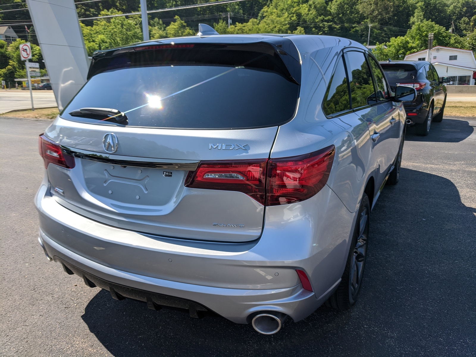 New 2020 Acura MDX SH-AWD with A-Spec Package in Lunar Silver Metallic ...