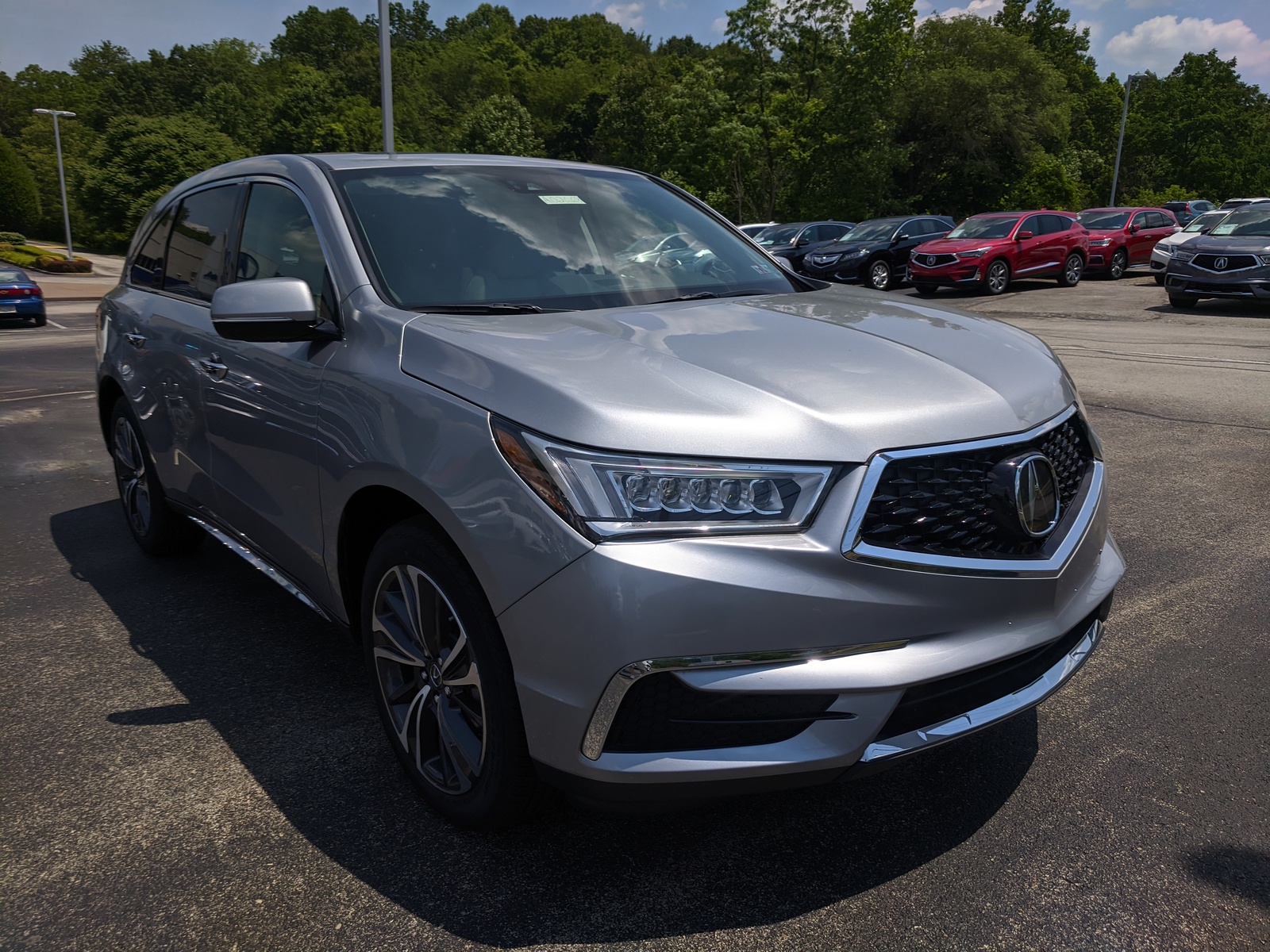 New 2020 Acura MDX SH-AWD with Technology Package in Lunar Silver ...